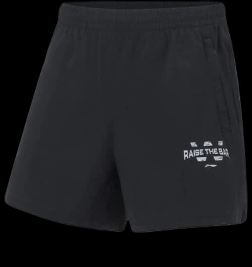 Li-Ning Graphic Training Shorts 'Black'