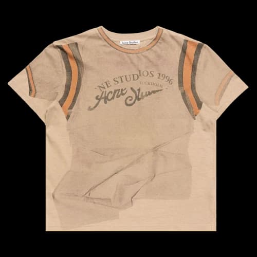 Acne Studios Eram Graphic T-Shirt 'Sand Beige'