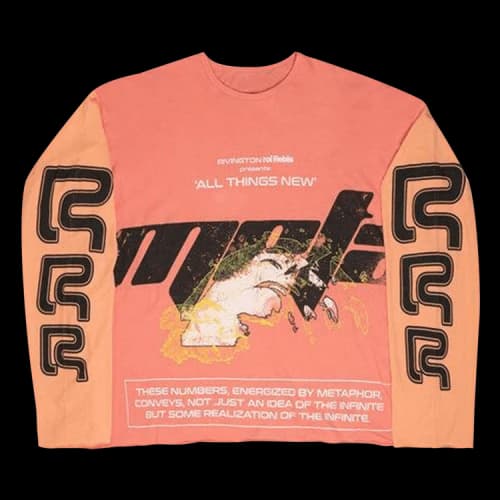 RIVINGTON roi Rebis All Things New Enemy Long Sleeve Tee 'Meta Red'