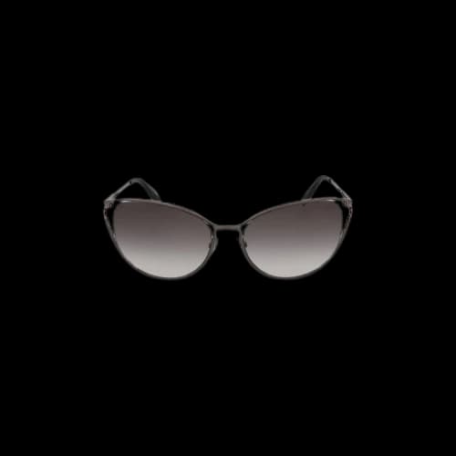 Alexander McQueen Cat Eye Frame Metal Sunglasses 'Silver'