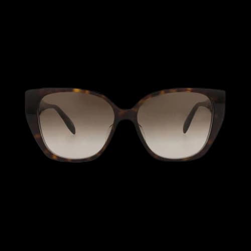Alexander McQueen Cat Eye Sunglasses 'Havana/Brown'