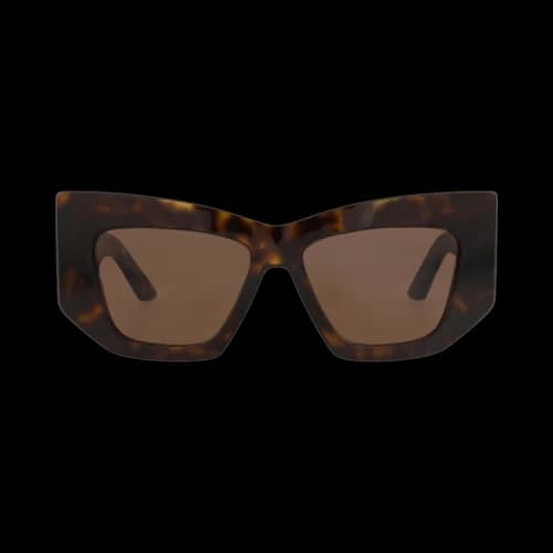 Alexander McQueen Cat Eye-Frame Recycled Acetate Sunglasses 'Havana/Brown'