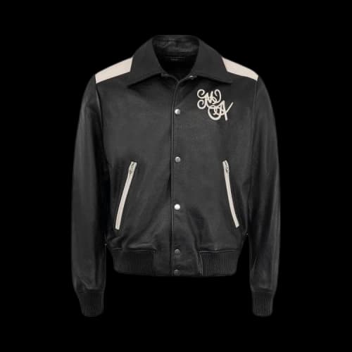 Amiri MA Swirl Band Jacket 'Black'