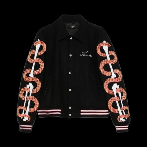 Amiri Snake Bones Jacket 'Black'