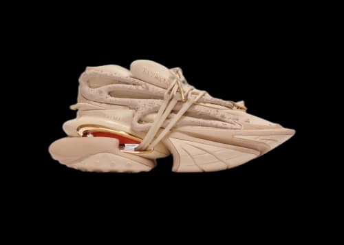 Balmain Unicorn Low-Top Beige