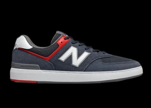 New Balance Numeric 574 Navy Red