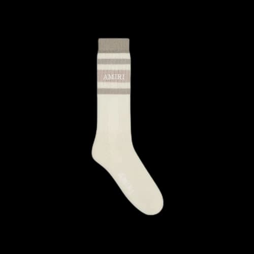 Amiri Stack Stripe Chunky Sock 'Seagrass'