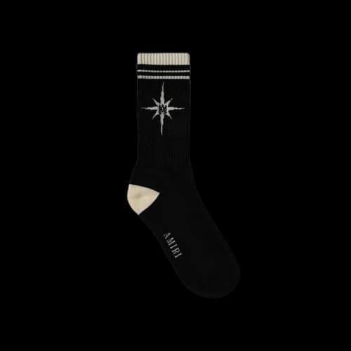 Amiri Starburst Sock 'Black'