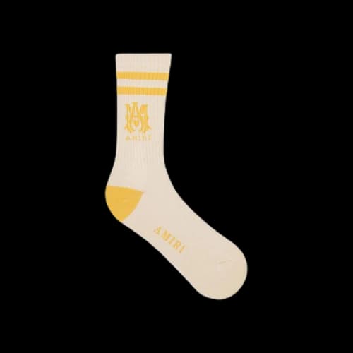 Amiri MA Socks 'Champagne'