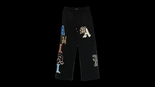 AMIRI Varsity Patch Sweatpant Black