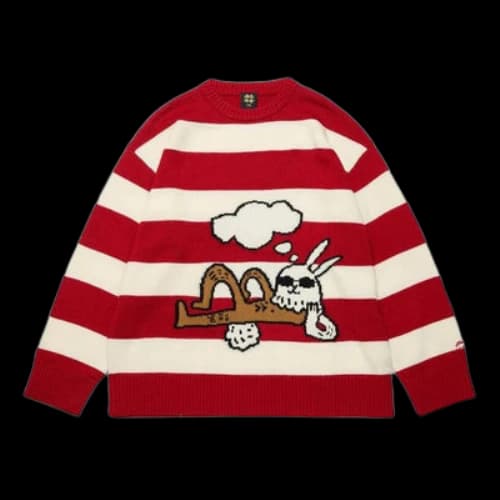 Li-Ning Rijindoujin Cartoon Graphic Sweater 'Red'