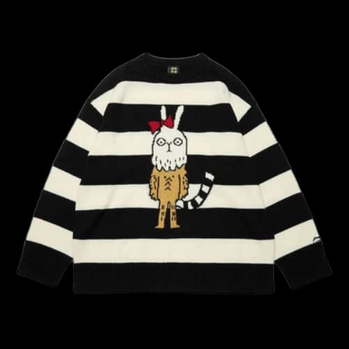Li-Ning Rijindoujin Cartoon Graphic Sweater 'Black'