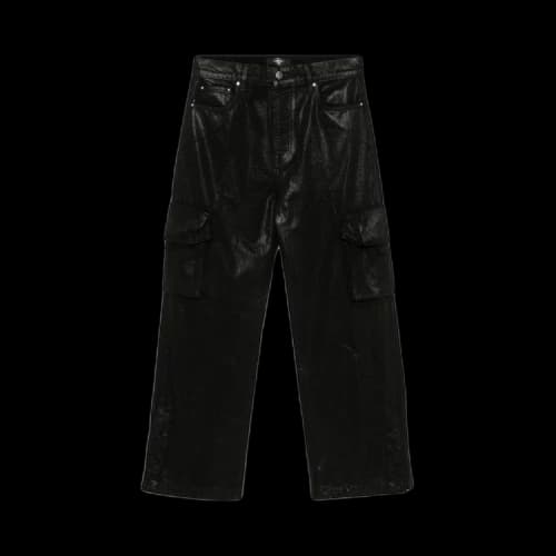 Amiri Wax M65 Baggy Cargo Pants 'Black'