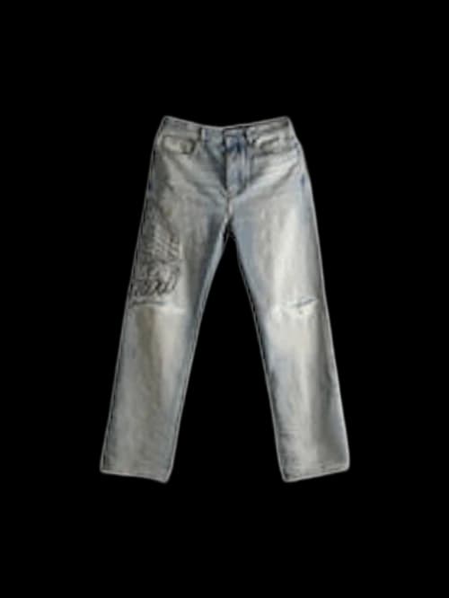 AMIRI Crystal Amiri Hotel Jeans Antique Indigo
