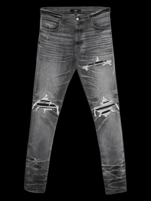 AMIRI Suede Mx1 Jeans Storm Grey
