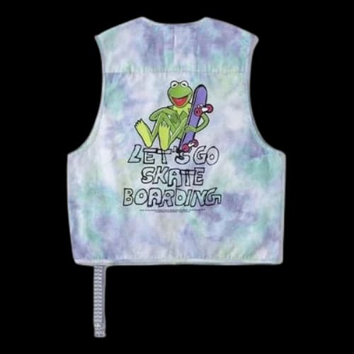 Li-Ning x Disney Graphic Print Vest 'Blue Purple Green'