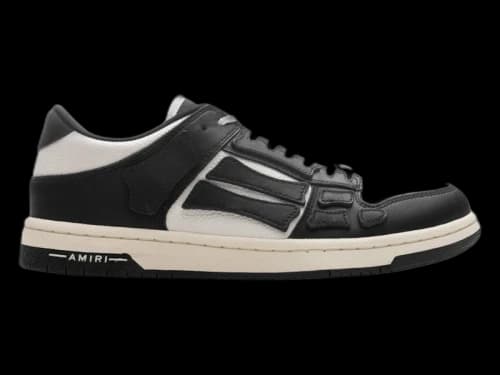 Amiri Skel Low Black White