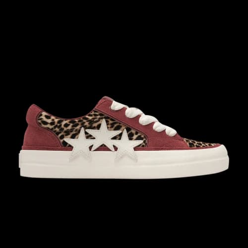 Amiri Sunset Skate Low 'Burgundy Leopard'