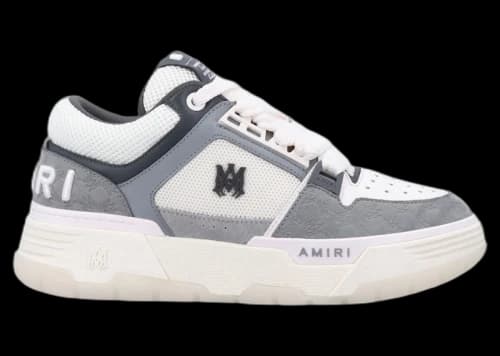AMIRI MA-1 White Black Quad Monogram Debossed