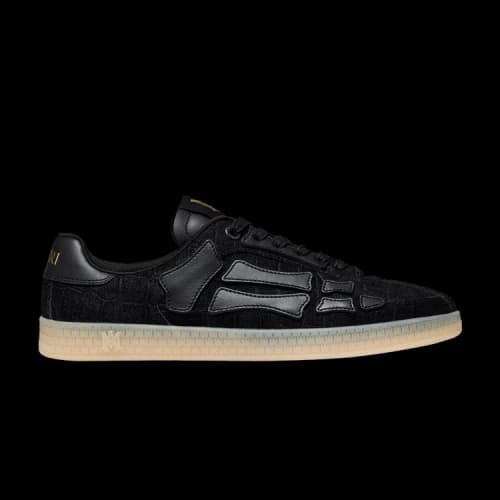 Amiri Pacific 'Croc Debossed Bones - Black'