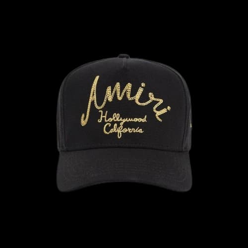 Amiri Hollywood Canvas Hat 'Black'