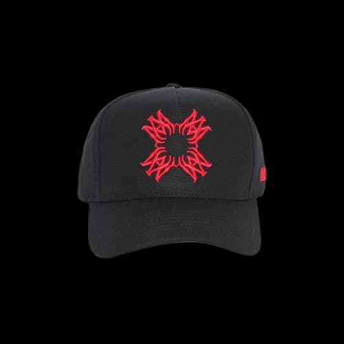 Amiri MA Quad Canvas Hat 'Black/Red'