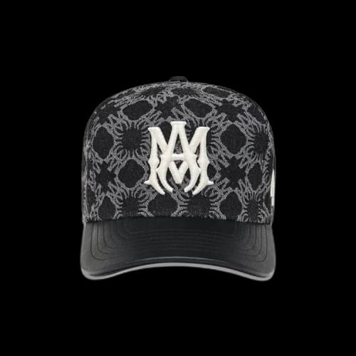 Amiri MA Quad Denim Hat 'Black'