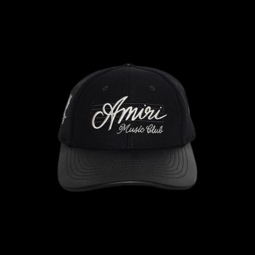Amiri Hollywood Music Club Cap 'Black'