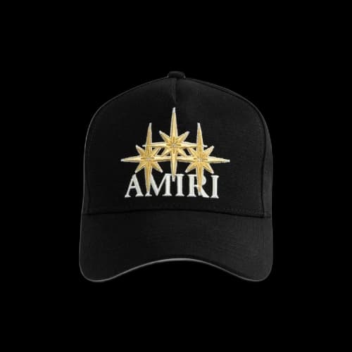Amiri Starburst Canvas Hat 'Black'