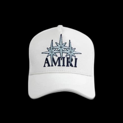 Amiri Starburst Canvas Hat 'Ivory'