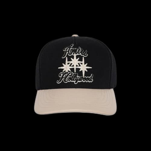 Amiri Three Star Varsity Hat 'Black'