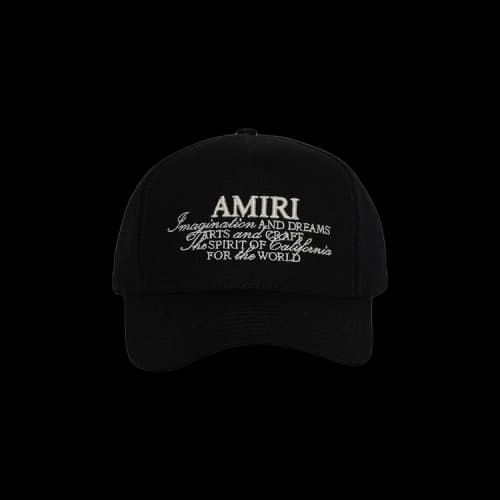 Amiri Spirit Hat 'Black'