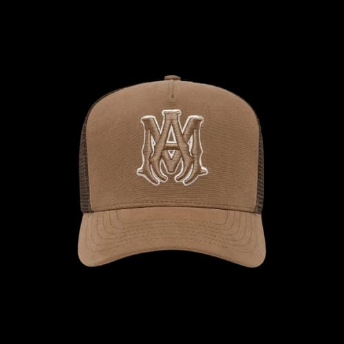 Amiri MA Outline Trucker Hat 'Malt'