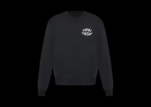 AMIRI Arts District Crew Jersey Black