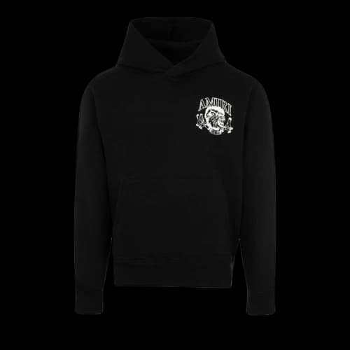 Amiri Lion Outline Hoodie 'Black'