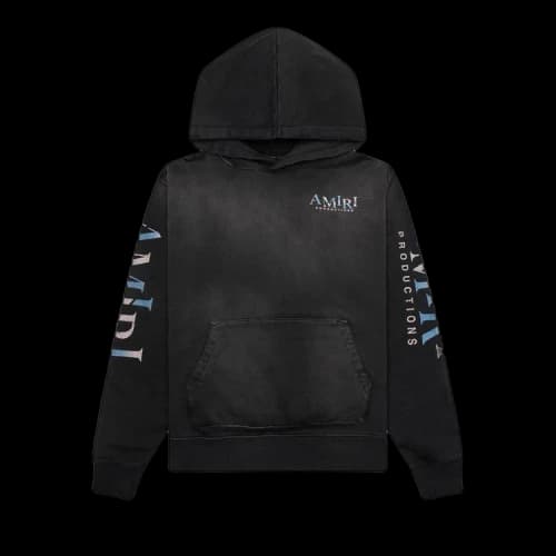 Amiri Theatre Masks Hoodie 'Black'