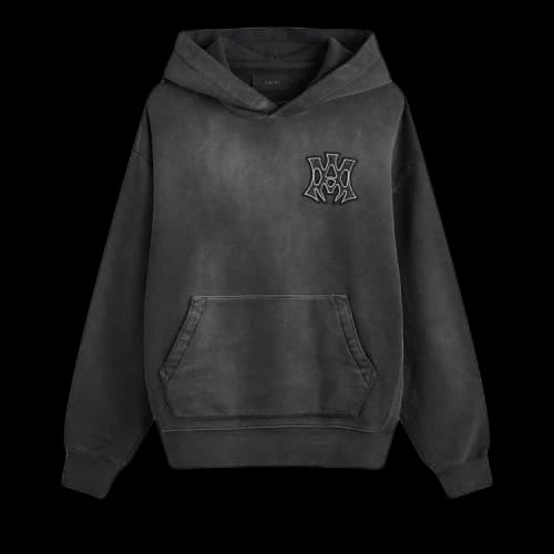 Amiri MA Hollywood Oversized Hoodie 'Black'