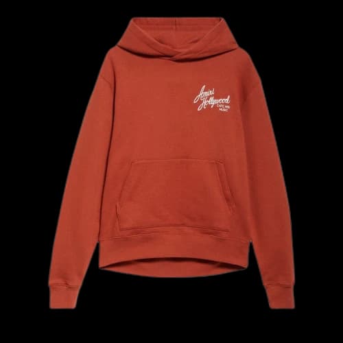 Amiri Hollywood Hoodie 'Burnt Orange'