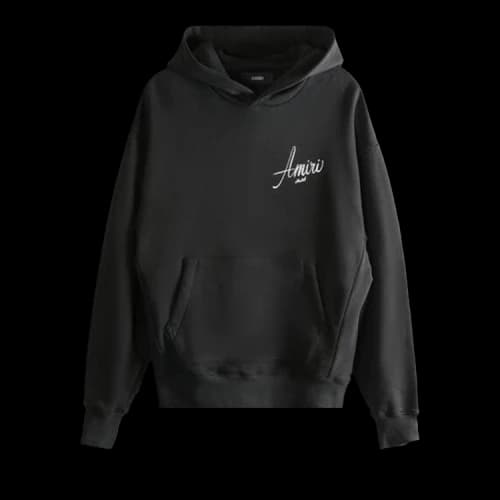 Amiri Hotel Hoodie 'Black'