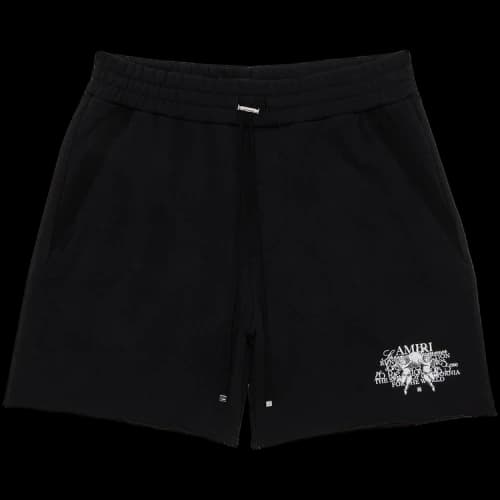 Amiri Cherub Text Sweatshort 'Black'