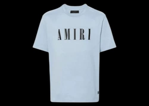 AMIRI Core Logo Tee Blue