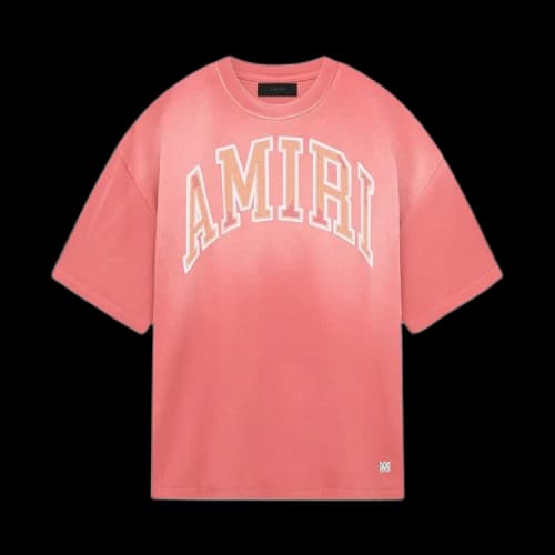 Amiri Vintage Oversized Tee 'Cranberry'