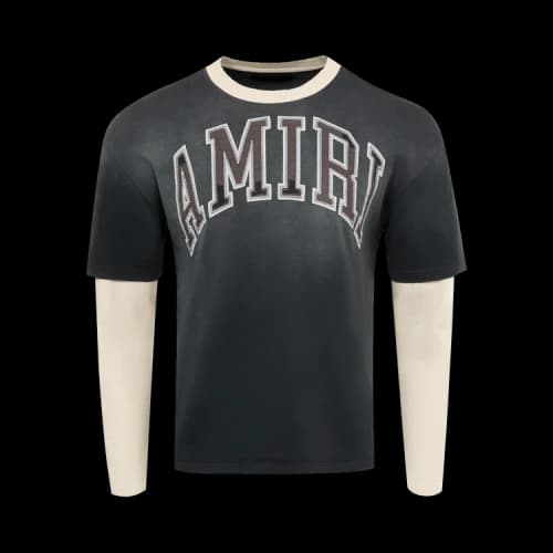 Amiri Vintage Long-Sleeve Tee 'Black'