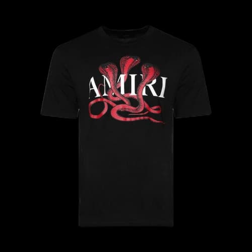 Amiri Snake Tee 'Black/Red'
