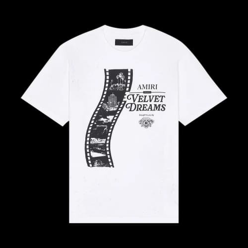 Amiri Film Shotgun Tee 'White'