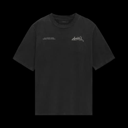 Amiri Cinemas Vintage Tee 'Black'