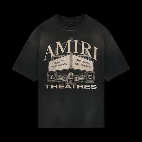 Amiri Theatres Oversized Tee 'Black'
