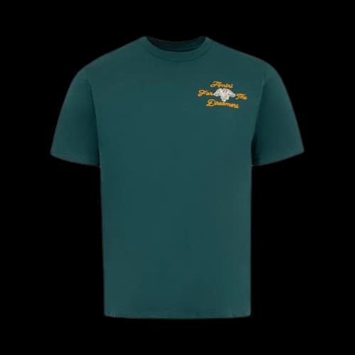 Amiri Embroidered Dreamers Tee 'Evergreen'