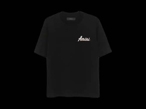 AMIRI Music Record T-shirt Black