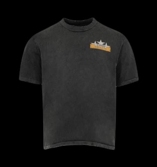 AMIRI Vintage Crystal Star Tee Black